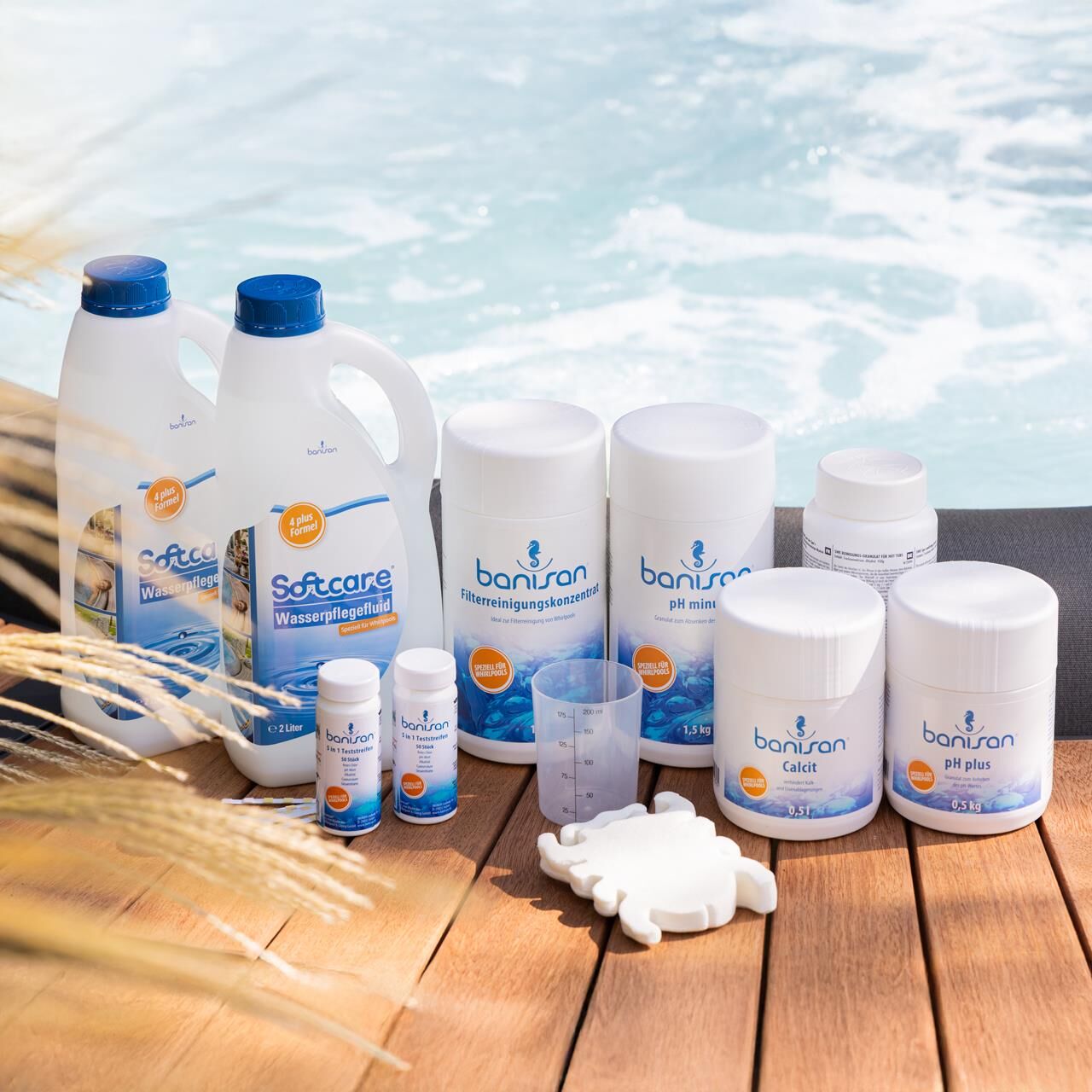 Softub Whirlpool Wasserpflege Starter-Set SOFTCARE by Banisan - 10-teilig