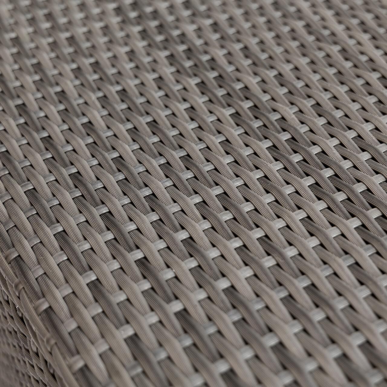 Whirlpool-Deckelständer für Softub - 80 x 82,5 cm - Polyrattan - graphite