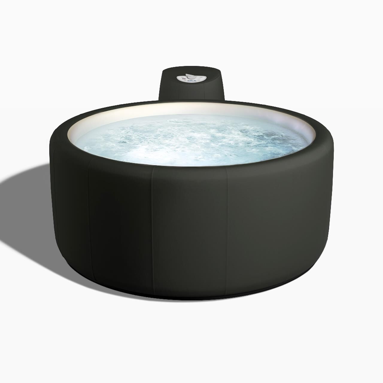 Softub Whirlpool SPORTSTER für 1-2 Pers. - Ø 150 cm - 530 l - berwick stone tweed pearl