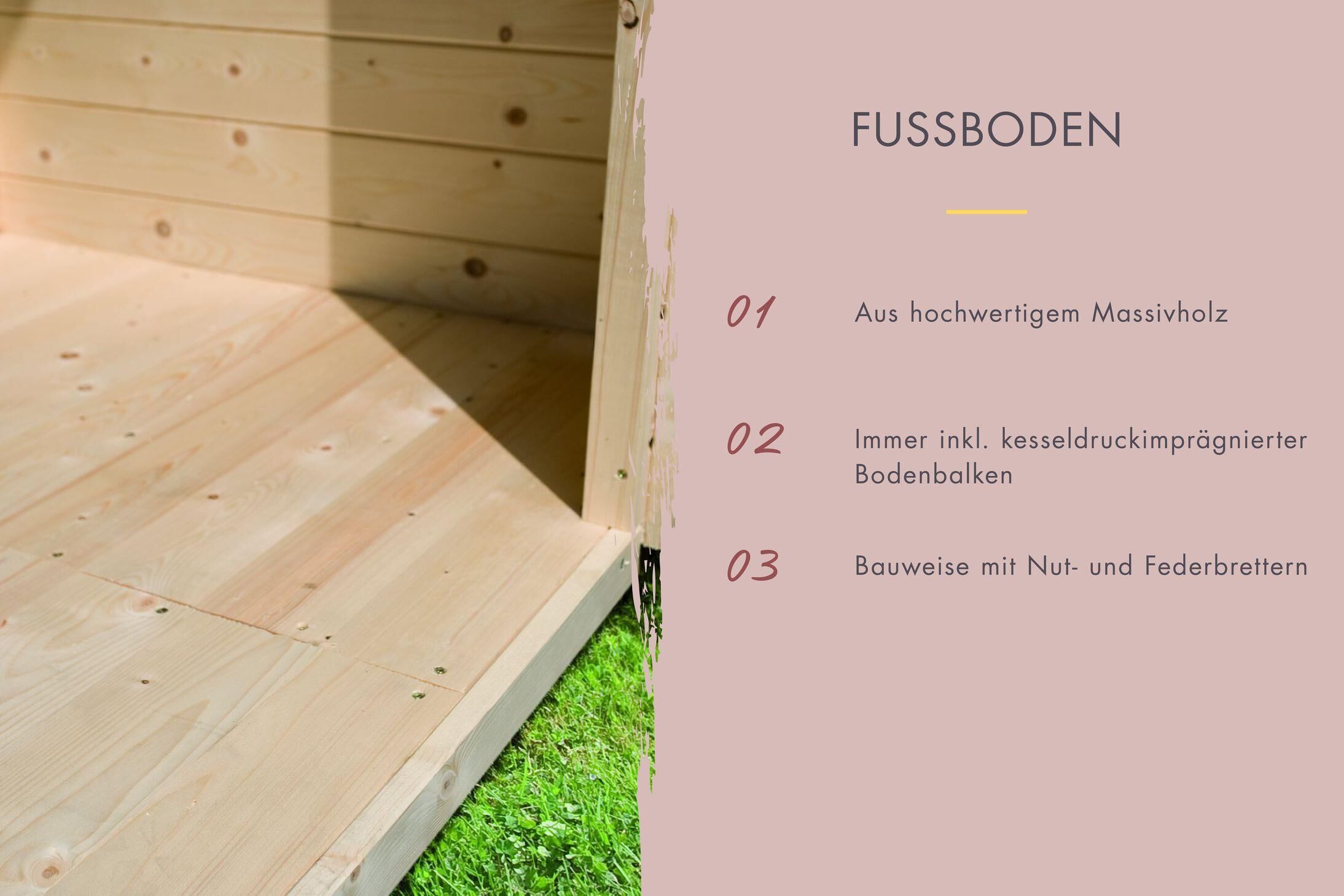 Aussenssauna Paavo mit 9 kW Ofen FIN 9 und Huum Wifi Steuerung natur