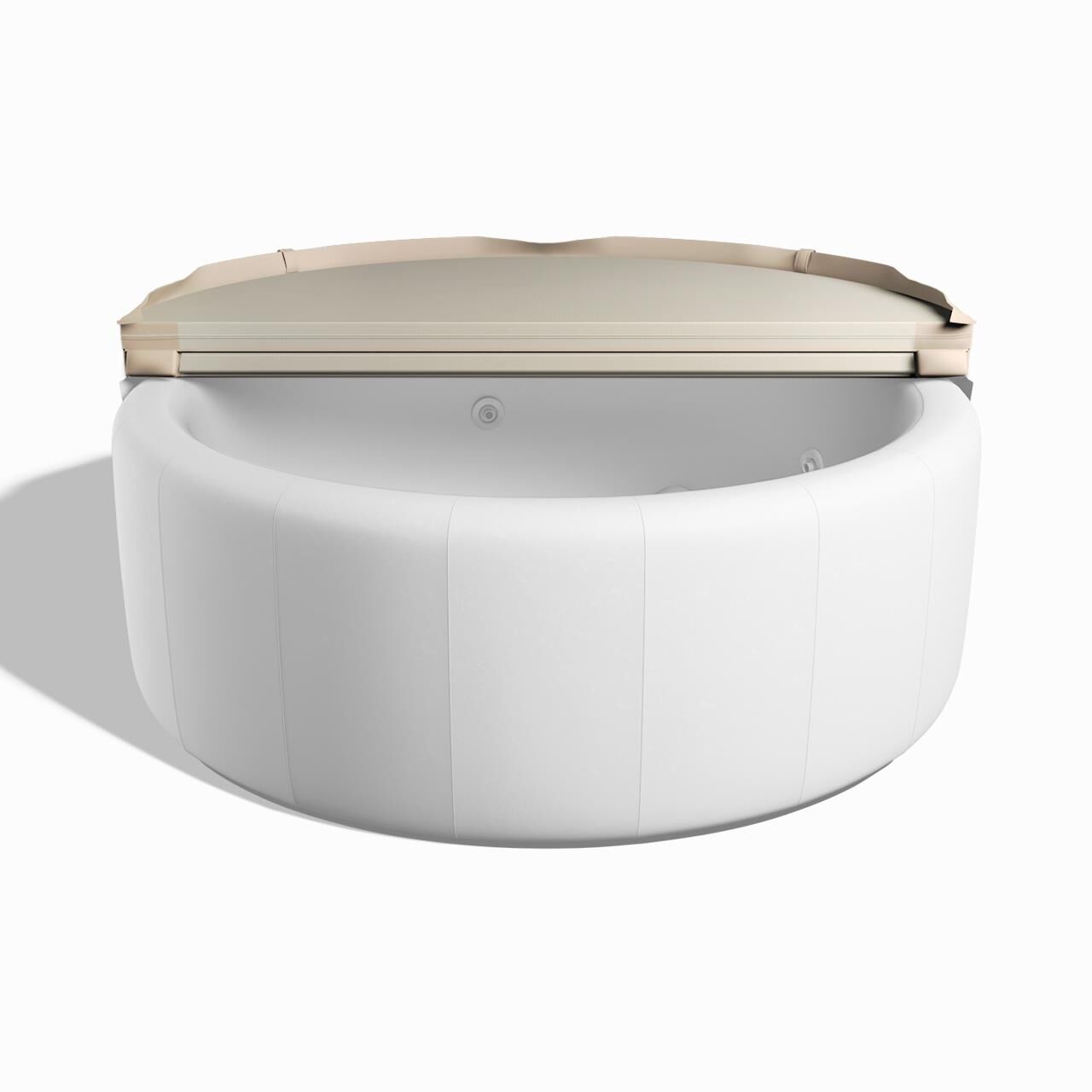 Softub Whirlpool Komplettdeckel für Modell RESORT/POSEIDON in almond