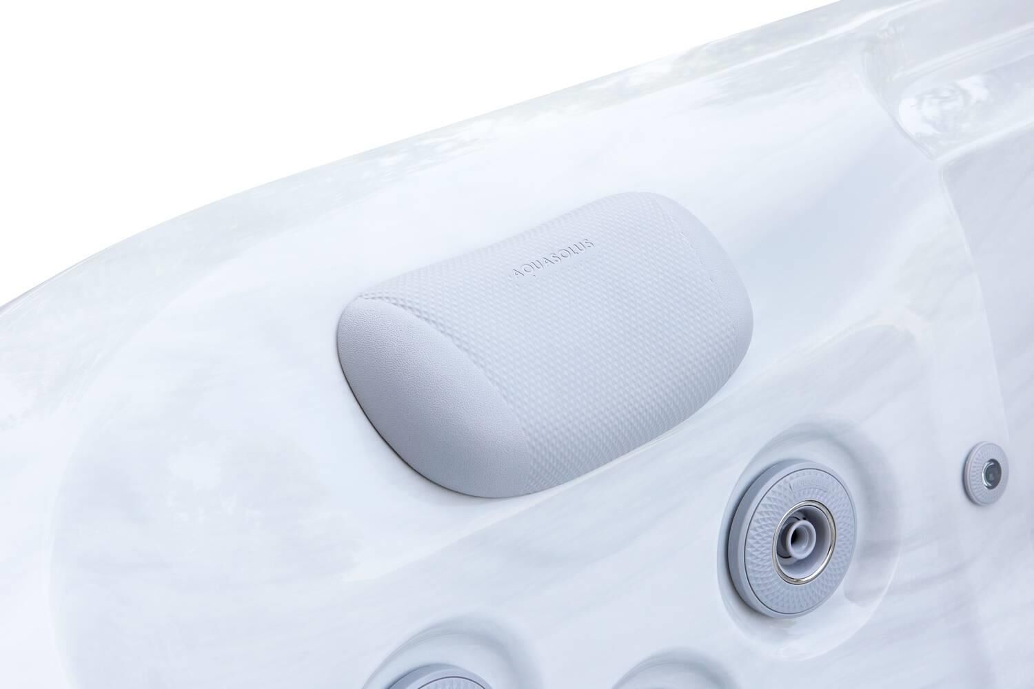 AquaSolus Whirlpool Aspen für 6 Pers. - 1300 l - Sterling Silver Natural Grey AquaSolus Whirlpool Aspen für 6 Pers. - 1300 l - Sterling Silver Natural Grey