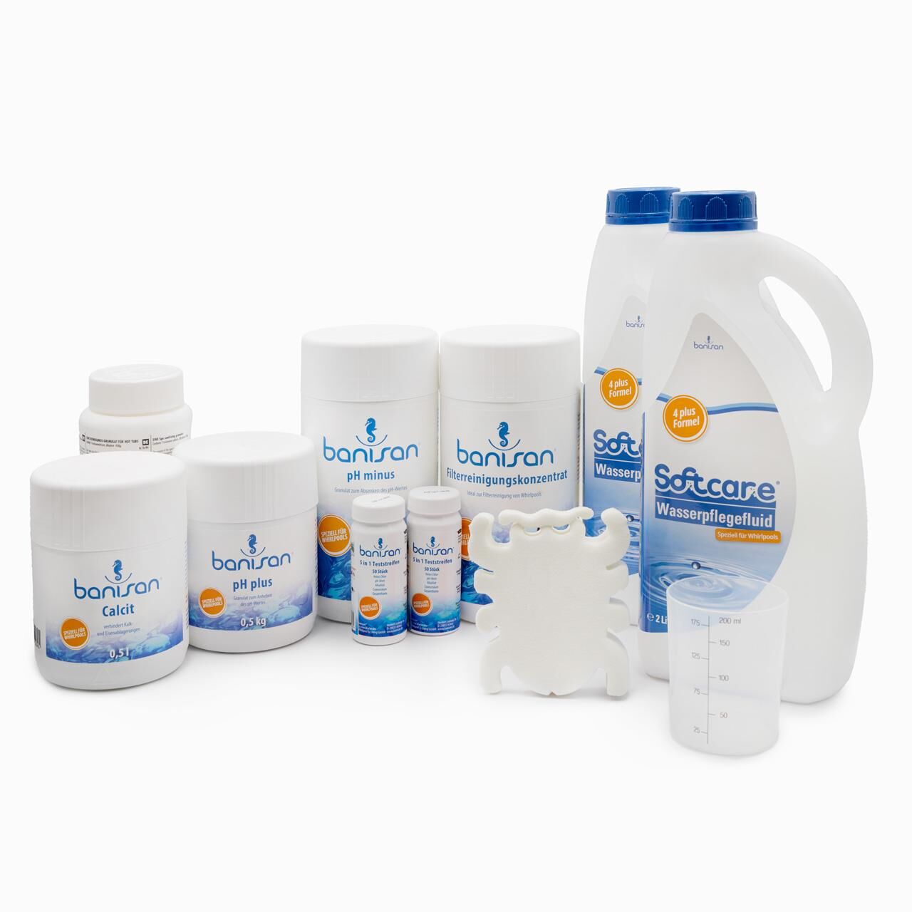 Softub Whirlpool Wasserpflege Starter-Set SOFTCARE by Banisan - 10-teilig