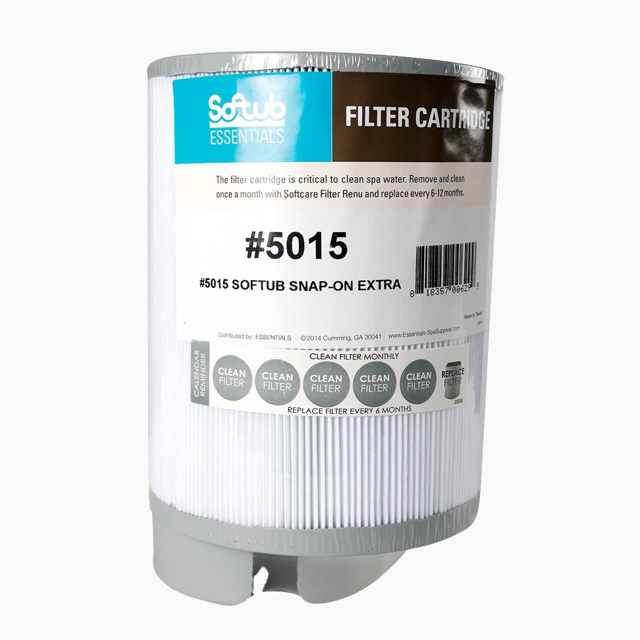 Filter SNAP ON für Softub Whirlpools BIS 2009 - Standard-Filter - 22 x 15 cm