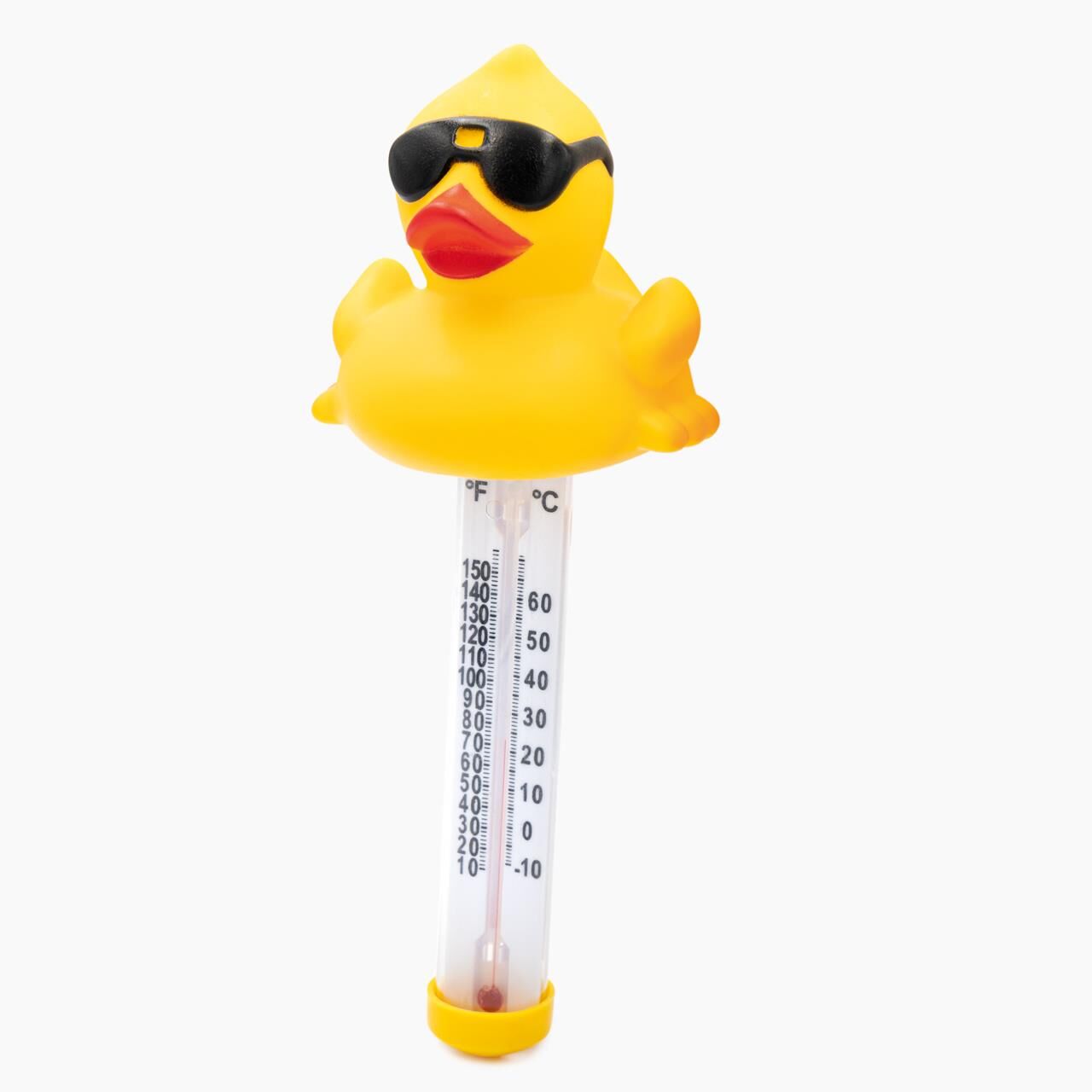 Thermo-Duck Schwimmente inkl. Thermometer für Whirlpools - 24 x 9 x 9 cm