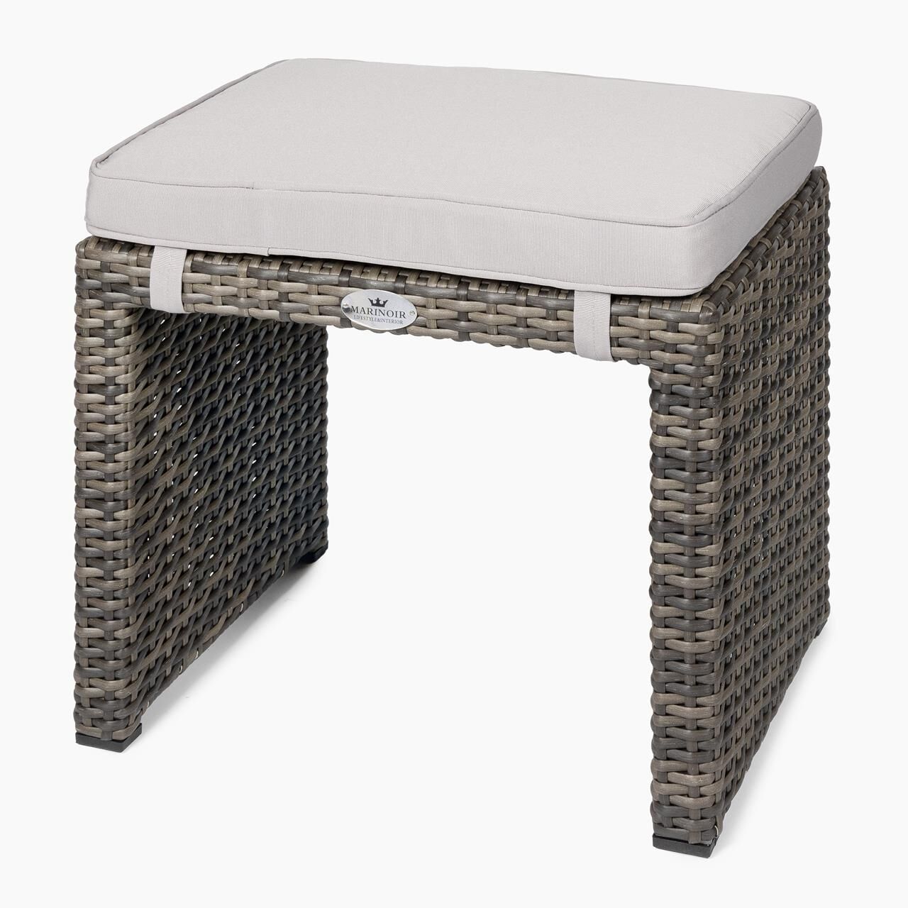 TrendLine Polyrattan Pflanztopf Mit Einsatz – Ø 33 Cm, Braun, Für Drinnen & Draußen